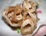 お弁当用☆豚ばら肉の薔薇！？作り方4写真