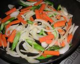 彩り野菜のオープンオムレツ作り方3写真