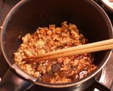 えのきのぶっかけ肉味噌ぽん作り方1写真