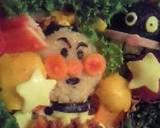 キャラ弁♪ｱﾝﾊﾟ〜ﾝﾁなアンパンマン作り方10写真