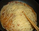 ものすごうまいけん★パスタで担担麺★作り方3写真