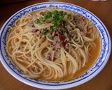 ものすごうまいけん★パスタで担担麺★作り方4写真