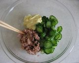 さち子さんのシーチキン巻き♪作り方2写真