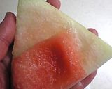 スイカの皮の砂糖漬け作り方3写真