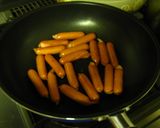 妹が大好き(^O^)ケチャップソーセージ作り方1写真