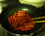 妹が大好き(^O^)ケチャップソーセージ作り方3写真