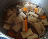 高野豆腐の野菜あんかけ煮作り方5写真