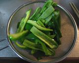 ピーマンのおかか炒め作り方1写真