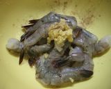 海老とチンゲン菜の春雨炒め作り方1写真
