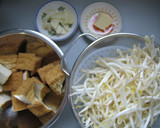 厚揚げともやしのガーリックバター炒め作り方1写真