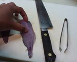 出刃がなくても魚を捌こう！タカベの刺身編作り方7写真