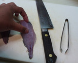 出刃がなくても魚を捌こう！タカベの刺身編作り方7写真