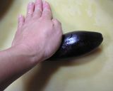 焼きナスの皮ペロンと剥ける～なすの板ずり作り方1写真