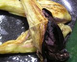 焼きナスの皮ペロンと剥ける～なすの板ずり作り方2写真