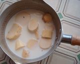 牛乳とサツマイモdeサツマイモクリーム作り方1写真