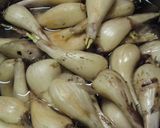 らっきょうの塩昆布漬け作り方1写真