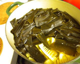 ひんやりとろっとろ昆布と竹の子煮作り方1写真