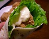 トルティーヤ巻き巻きチキン南蛮ツイスター作り方3写真
