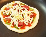 フライパンピザ作り方8写真