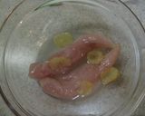 辛子醤油ドレッシングでささみレタスサラダ作り方1写真