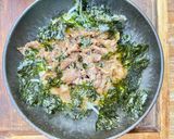焼き立て韓国のりde焼肉丼作り方3写真