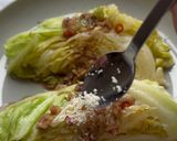 ワンパン・簡単！【アンチョビ春キャベツ】作り方5写真