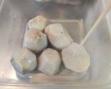 レンジで簡単🌟里芋のごま味噌和え作り方3写真