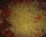 スパゲティー（アサリのトマトソース）作り方8写真