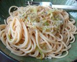 じゃこと白ネギのサッパリ焼うどん作り方4写真