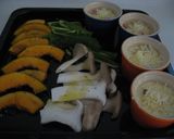 一度に調理♪キッシュ＆野菜のグリル作り方3写真