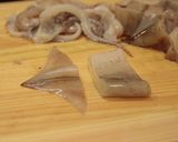 生姜で美味い☆大根とイカの煮物作り方1写真