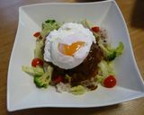 ハヤシでロコモコ丼作り方9写真