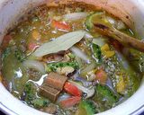 夏野菜のキーマカレー!♪作り方7写真