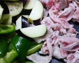 こく旨♪茄子とピーマンの味噌チーズ炒め作り方2写真