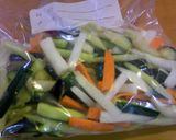 夏野菜の漬物＊あっさり塩味作り方3写真