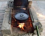 チーズケーキ・・ダッチオーブンで作り方1写真