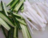 梅干し♪サラダ作り方1写真