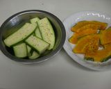 夏野菜のピカタ パプリカソース添え作り方1写真