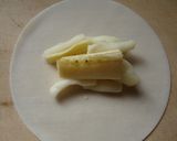 おやつに♪バナナとチーズの包み揚げ作り方1写真