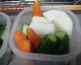 野菜の簡単醤油漬け☆作り方3写真
