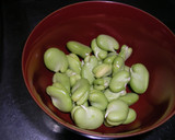 空豆とえびのさっくりかき揚げ風作り方1写真