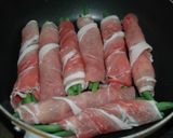 肉巻きいんげん❤作り方3写真