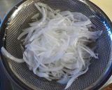 新玉ねぎと豚しゃぶのポン酢サラダ♪作り方1写真