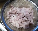 新玉ねぎと豚しゃぶのポン酢サラダ♪作り方2写真