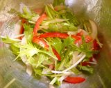 万能トマト醤油だれdeイタリアンチキン丼作り方3写真