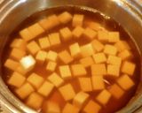 **豆腐＆山芋入り卵のスープ**作り方2写真