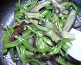 和風が美味しい♪ナスとピーマンの炒め物☆作り方2写真