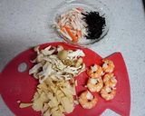 海老入り天津飯作り方1写真