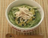 バンバンジースープdeご飯作り方4写真