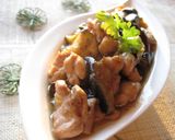 鶏肉と茄子のマスタード醤油炒め作り方7写真